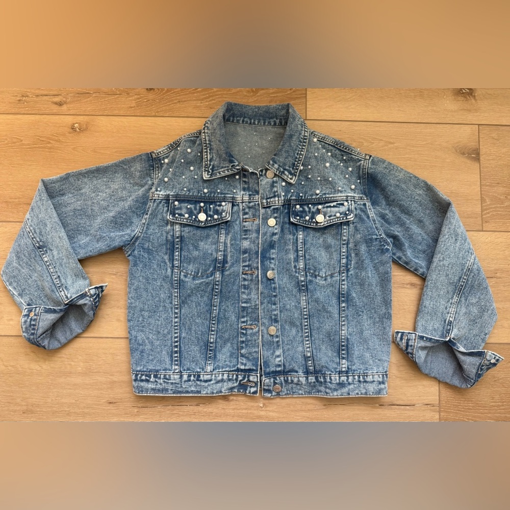 Studded Denim Jacket